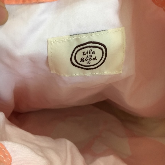 ‘Life is good’ drawstring backpack - Picture 3 of 3